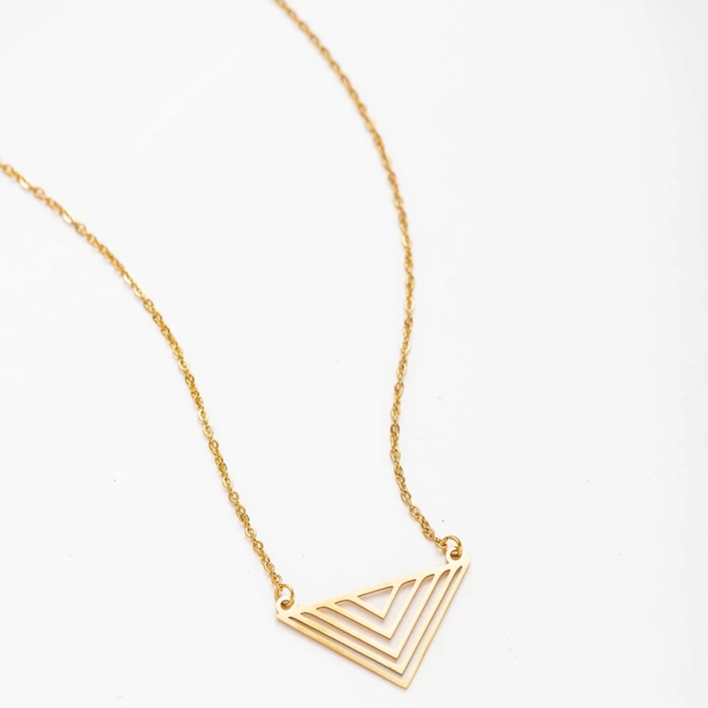 🎊💞HP💕🎉 Triangle Pendant Necklace